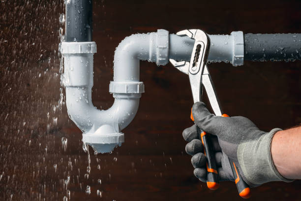 Professional Emergency Plumber technician working in Pease, MN